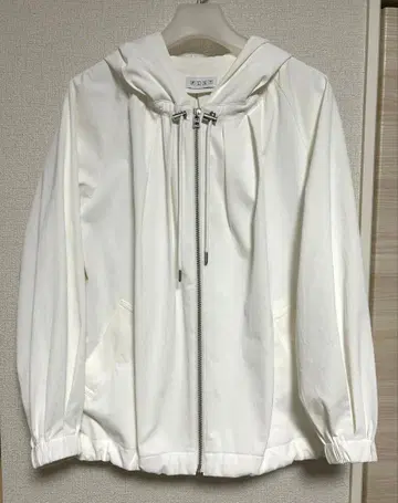 플라스테 후데트 개더 자켓 블루종 후드티 점퍼