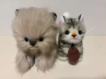 고양이 봉제 인형 세트 리베 그레이스풀 일본제 레트로