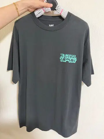 엑스걸 그레이 티셔츠 L 사이즈