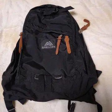 GREGORY 블랙 백팩