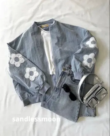 새상품 sandlessmoon 샌드레스문 나일론 MA-1 자켓