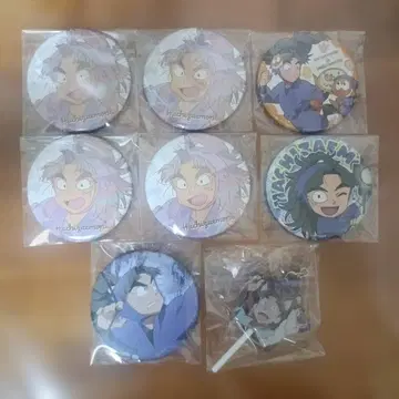 닌타마 란타로 타케야 하치자에몬 캔뱃지 캔디형 키링 묶음 판매