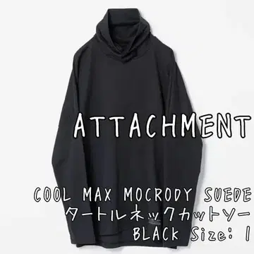 20AW 쿨맥스 모크 스웨이드 터틀넥 LS Size 1