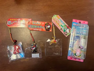 헬로키티 고토치 키티 스트랩 묶음 판매