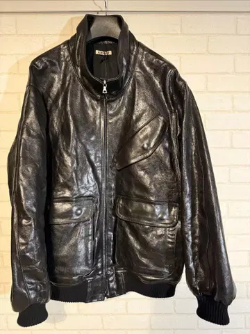 auralee 25AW LAMB LEATHER ZIP BLOUSON 3
