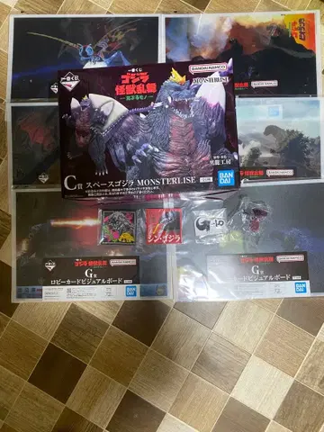 1번 복권 고질라 괴수 난무 C상 스페이스 고질라 외 하위상 포함 새상품