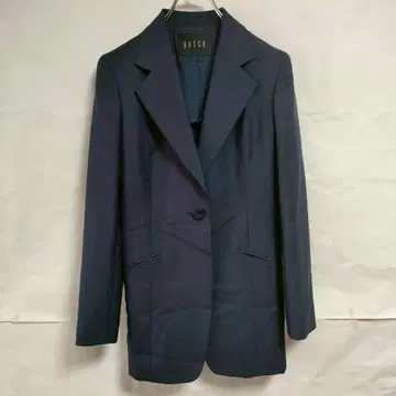 BOSCH 보쉬 테일러드 자켓 무지 울 혼방 네이비 M