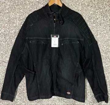 [새상품] Dickies D-1430 블랙 스트레치 데님 자켓 5L