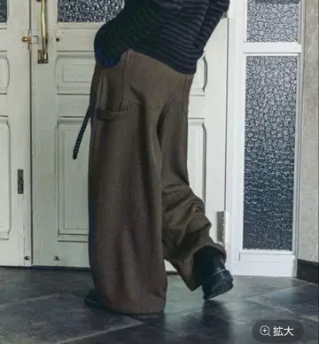 mode norm core 2 턱 페인터 팬츠 카키 L 니코앤드