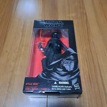 [ 미개봉 ] 스타 워즈 블랙 시리즈 6인치 피규어 카일로 렌