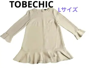 [ 새상품급 ] TO BE CHIC 투 비 시크 프릴 튜닉 42