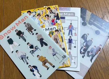 Snow Man 뉴스레터 4권 세트