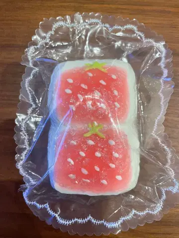 Kikisquishy 보야보야 봉투 딸기 해외 스퀴즈