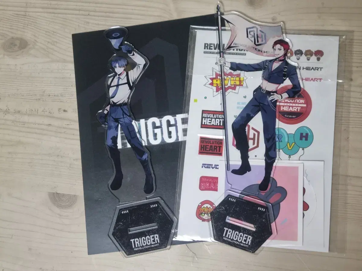 [Bulk] Lew Revolution Jack Trigger Acrylic Stand, Sticker