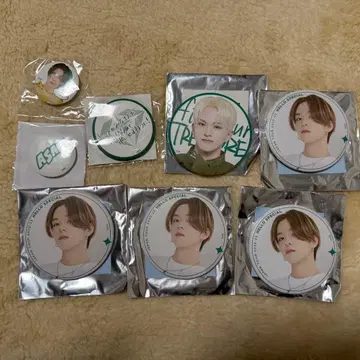 TREASURE 아사히 캔뱃지 세트