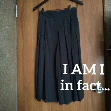 i AM i 하카마 pleats 팬츠