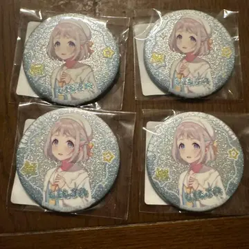 학원 아이돌 마스터 DMM 스크래치 글리터 캔뱃지 카츠라기 리리야 4점