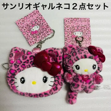 산리오 갸루 고양이 키티 묶음 세트