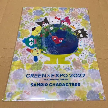 EXPO2027 뚱크뚱크 산리오 캐릭터즈 A4 클리어 파일