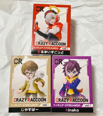 CRAZYRACCOON 피규어 달마이즈갓 저스퍼 키나코