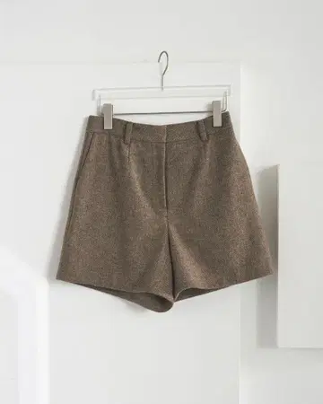 anuke 헤링본 숏팬츠 38 베이지