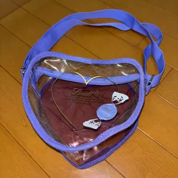 린츠 린도르 최애 컬러 숄더백 하트 보라색