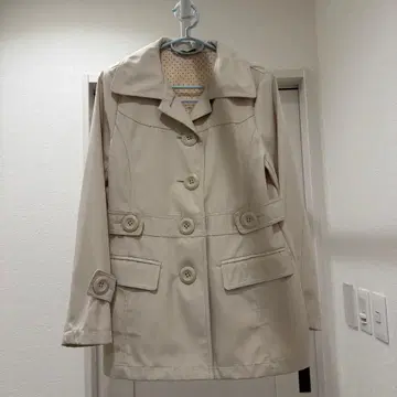 스프링 코트 트렌치코트 베이지 여성용 아우터