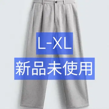 ZARA 챔피온 플리츠 릴랙스 핏 팬츠 L-XL 새상품
