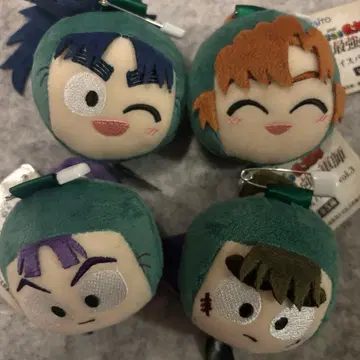 닌타마 페이스 배지 4종 세트