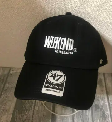 WEEKEND magazine 블랙 캡