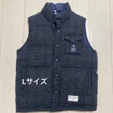 FIDELITY x Harris Tweed 다운 베스트