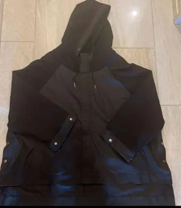 크로셰 후드 부착 자켓