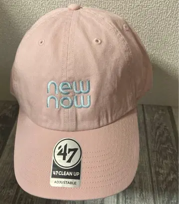 newnow 에이쿠라 나나 뉴나우 핑크 캡 모자