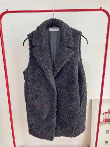 인기 threedots 블랙 푸들 보아 테일러드 베스트 헨미 에미리