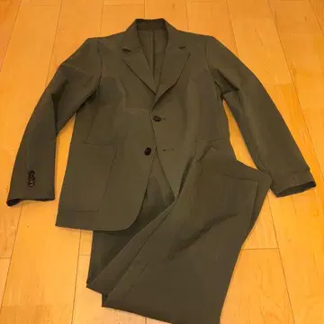 BEAMS HEART 캐주얼 수트 S 사이즈 올리브 카키