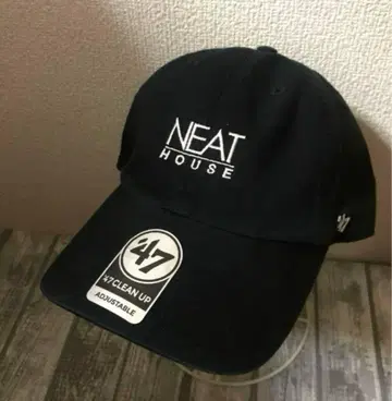 47 NEAT HOUSE 캡 블랙 모자