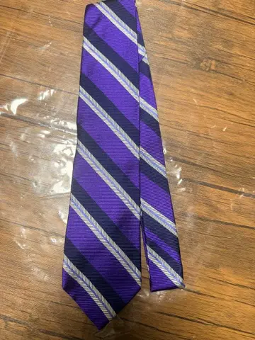 브룩스브라더스 넥타이 보라색 정품