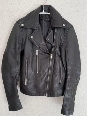 램 가죽 라이더 자켓