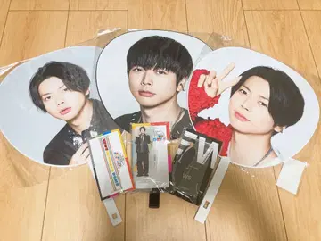 마스다 타카히사 부채 3개 아크릴 스탠드 2개 20주년 기념 미상가 세트