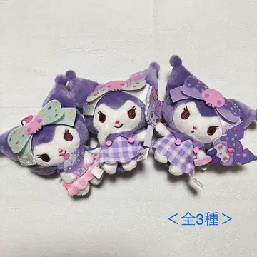 쿠로미 포근포근 꿈빛 디저트 마스코트 컴프 세트 B 캐릭터 굿즈