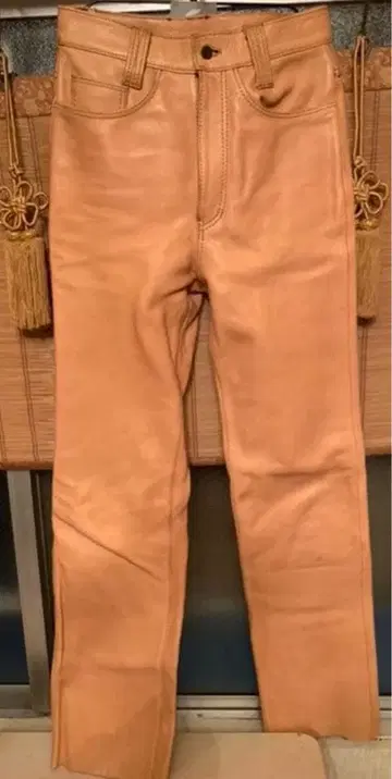 텐진 웍스 가죽 팬츠