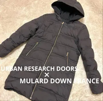 어반 리서치 도어스 리버서블 다운 코트 블랙