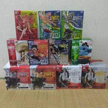 BWFC 원피스 피규어 2017.2018 조형왕정상결전 11점 미개봉