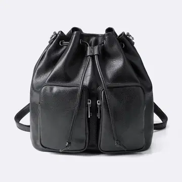 GU 포켓 미니 백팩 블랙 미사용 새상품