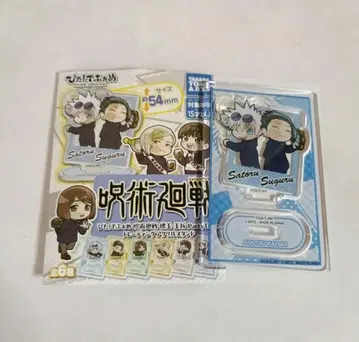 주술회전 삐따데포메 트레이딩 아크릴 스탠드 고죠 사토루 게토 스구루