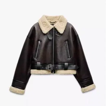 ZARA 숏 기장 더블 페이스 자켓