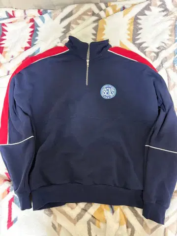 벤 데이비스 하프 지퍼 M