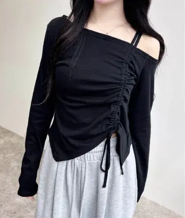 아지메 드로스트 티셔츠