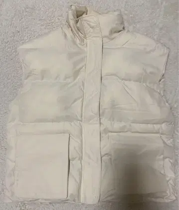 베스트 겨울 다운 나일론 화이트 아이보리