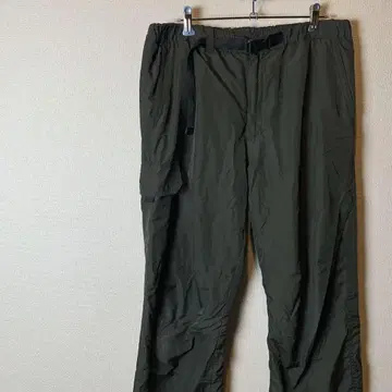 UNIQLO 카고 팬츠 나일론 팬츠 올리브 M